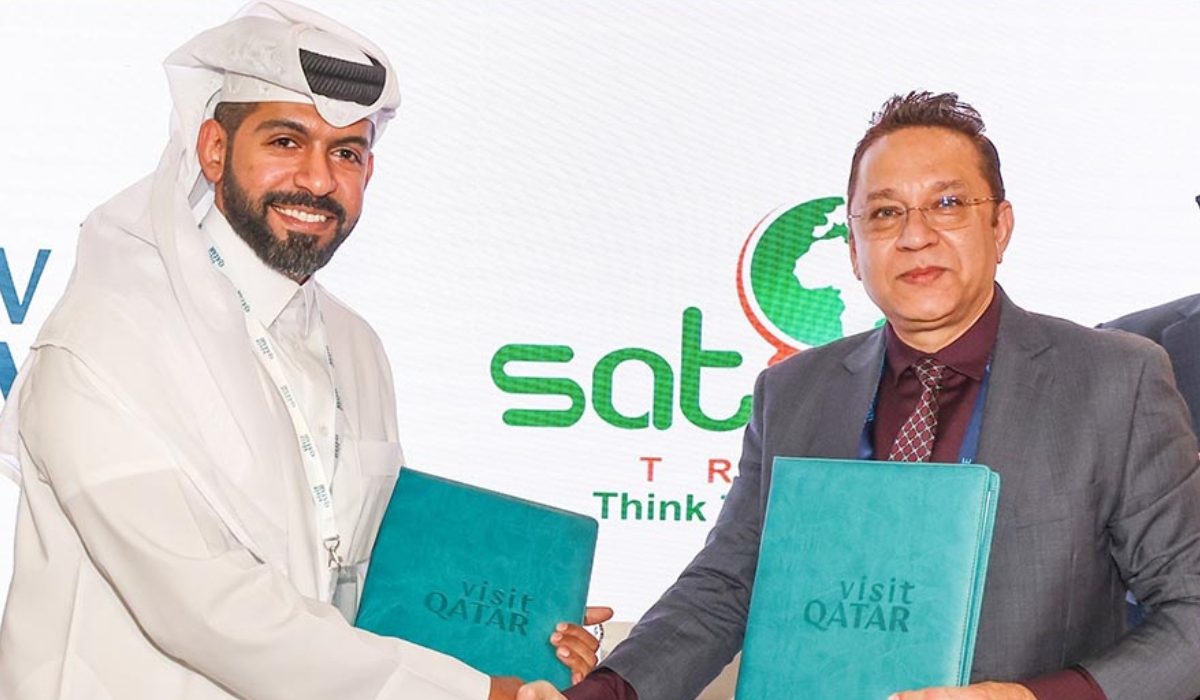 Visit Qatar, Satguru Travel Sign MoU at ATM 2025